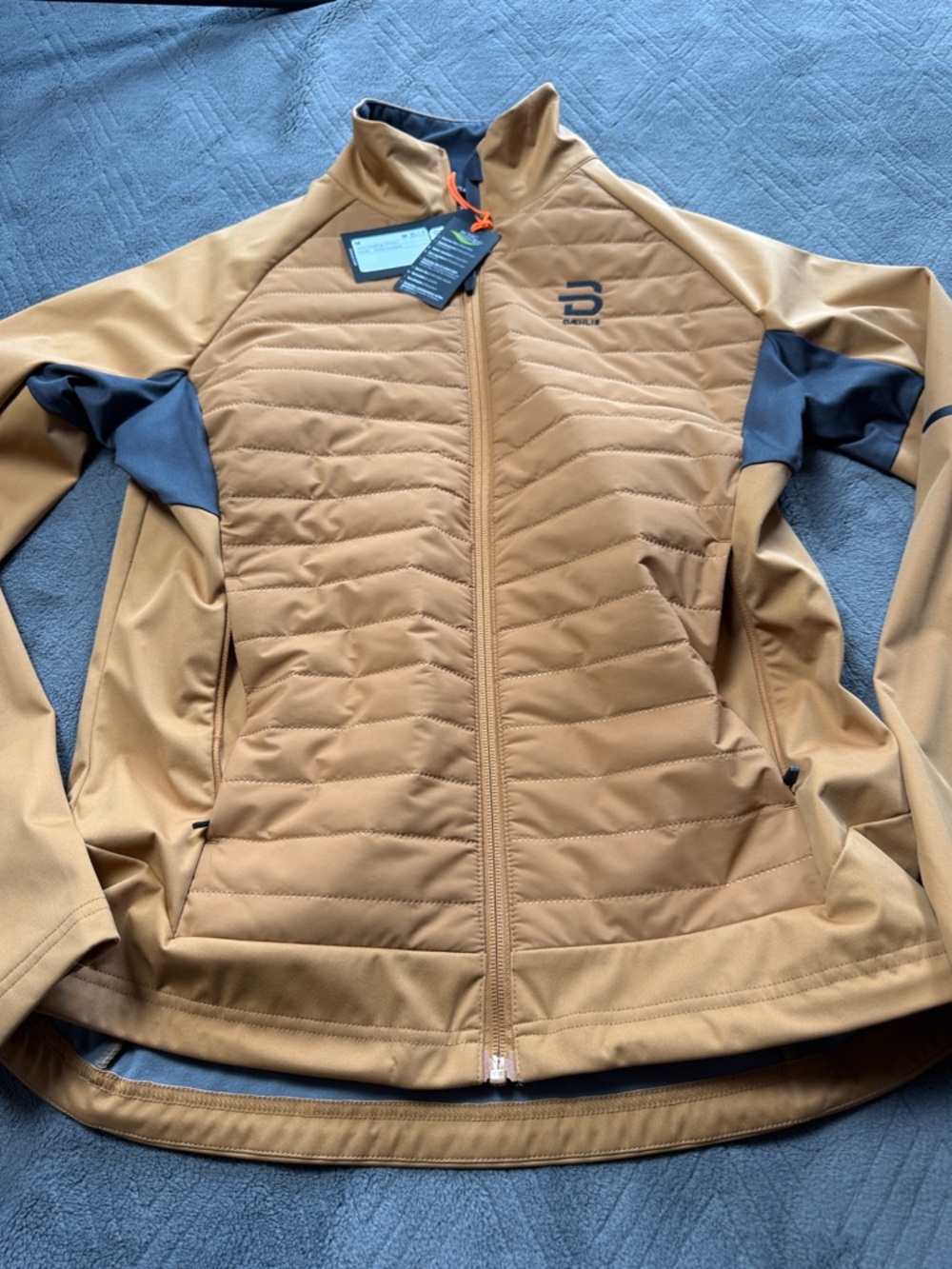 NWT Bjorn Daehlie Women Jacket Challenge 3.0 Sunbaked Medium 334092 - Picture 7 of 13
